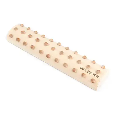 Domestic Hinoki Wood Snail-Shaped Health Acupressure Foot Massager (Foot Reflexology Massager Foot Acupressure Mat)
