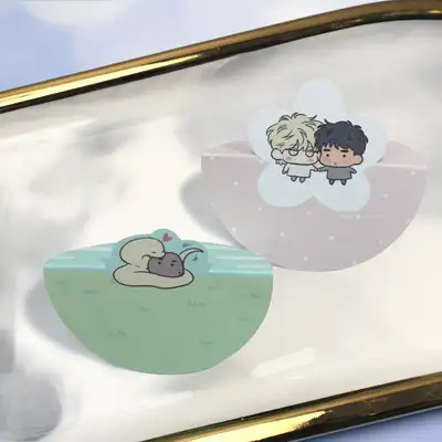 【신을품는방법】신품법 丸型メモ帳 2種