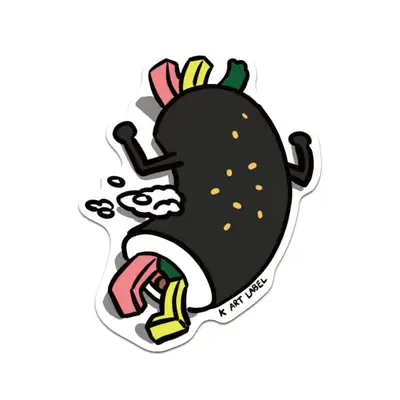 [K ART LABEL] K0027 破裂キンパ
