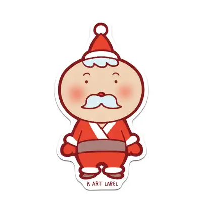 [K ART LABEL] K0024 サンタ | クリスマス