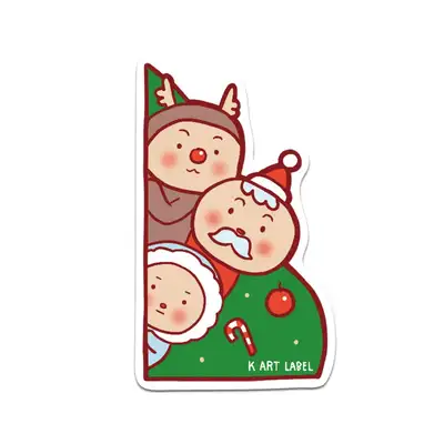 [K ART LABEL] K0020 クリスマスツリー | クリスマス