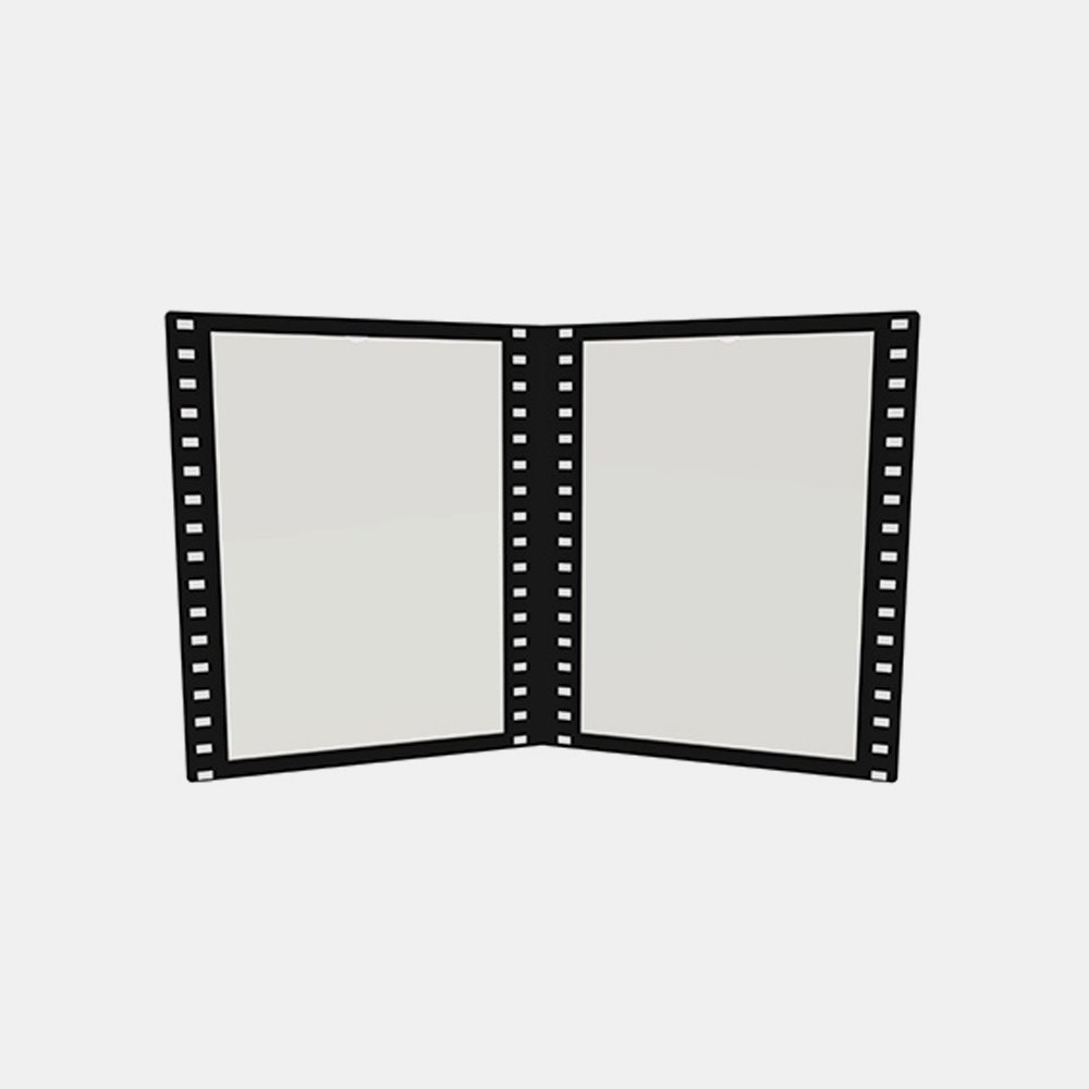 Art Sign Showcase Frame 4R Double-Sided