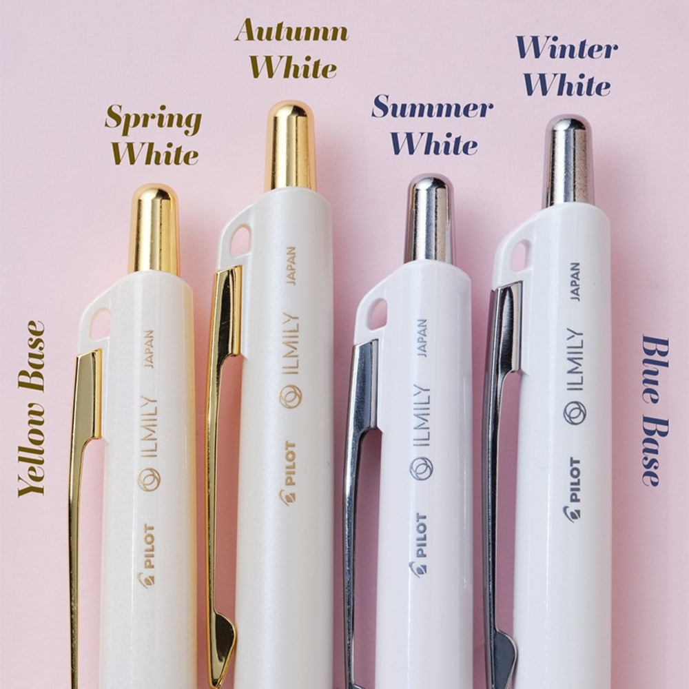Pilot Juicymi Oil-Based Ballpoint Pen White Christmas Limited Edition 0.3mm