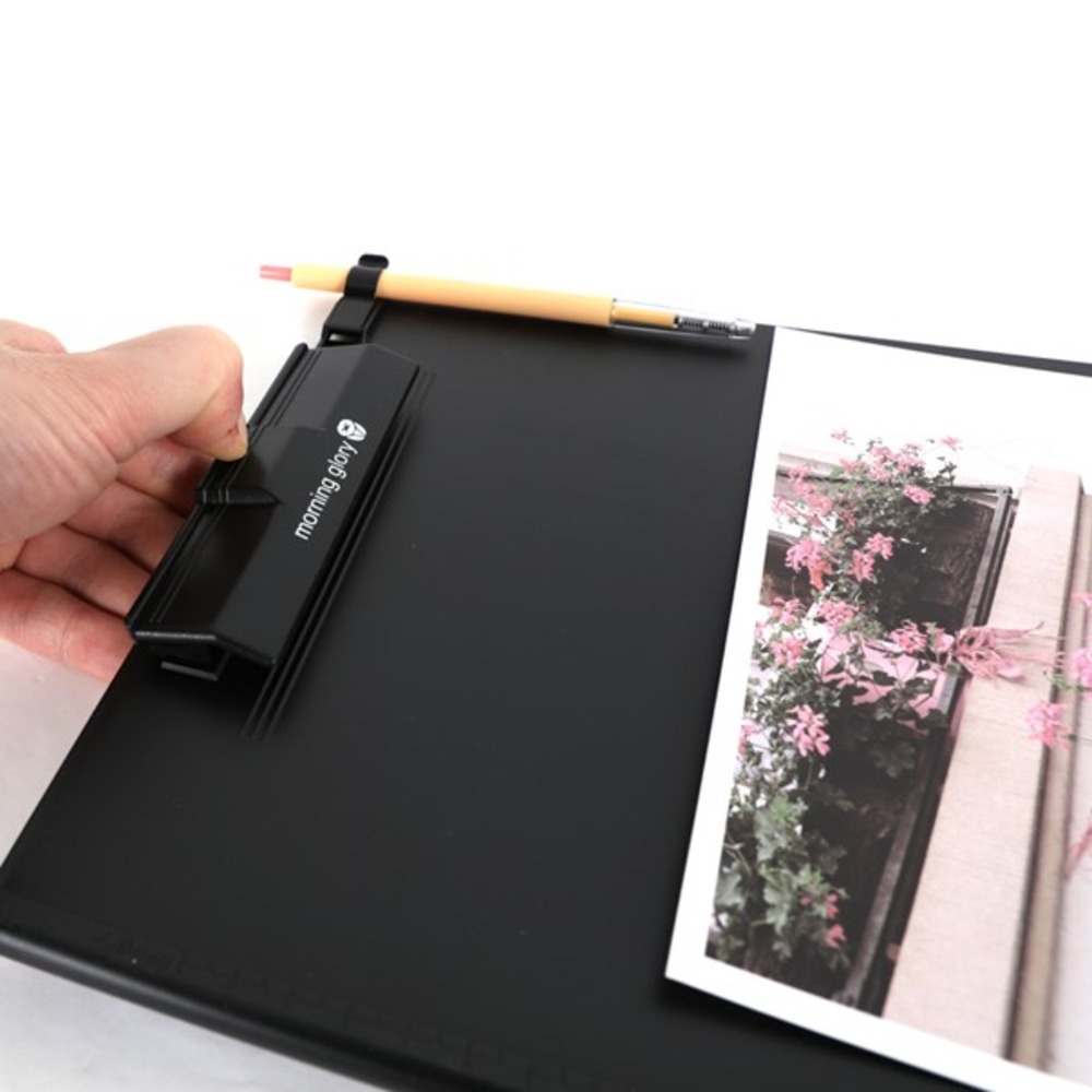 Morning Glory 5000 A4 Clipboard Black