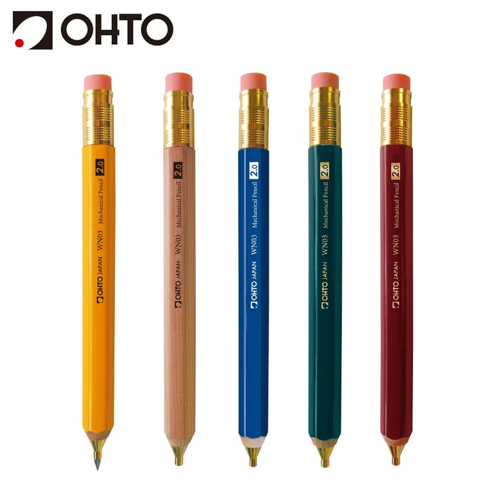 OHTO Wood Holder Mechanical Pencil 2.0mm WN03