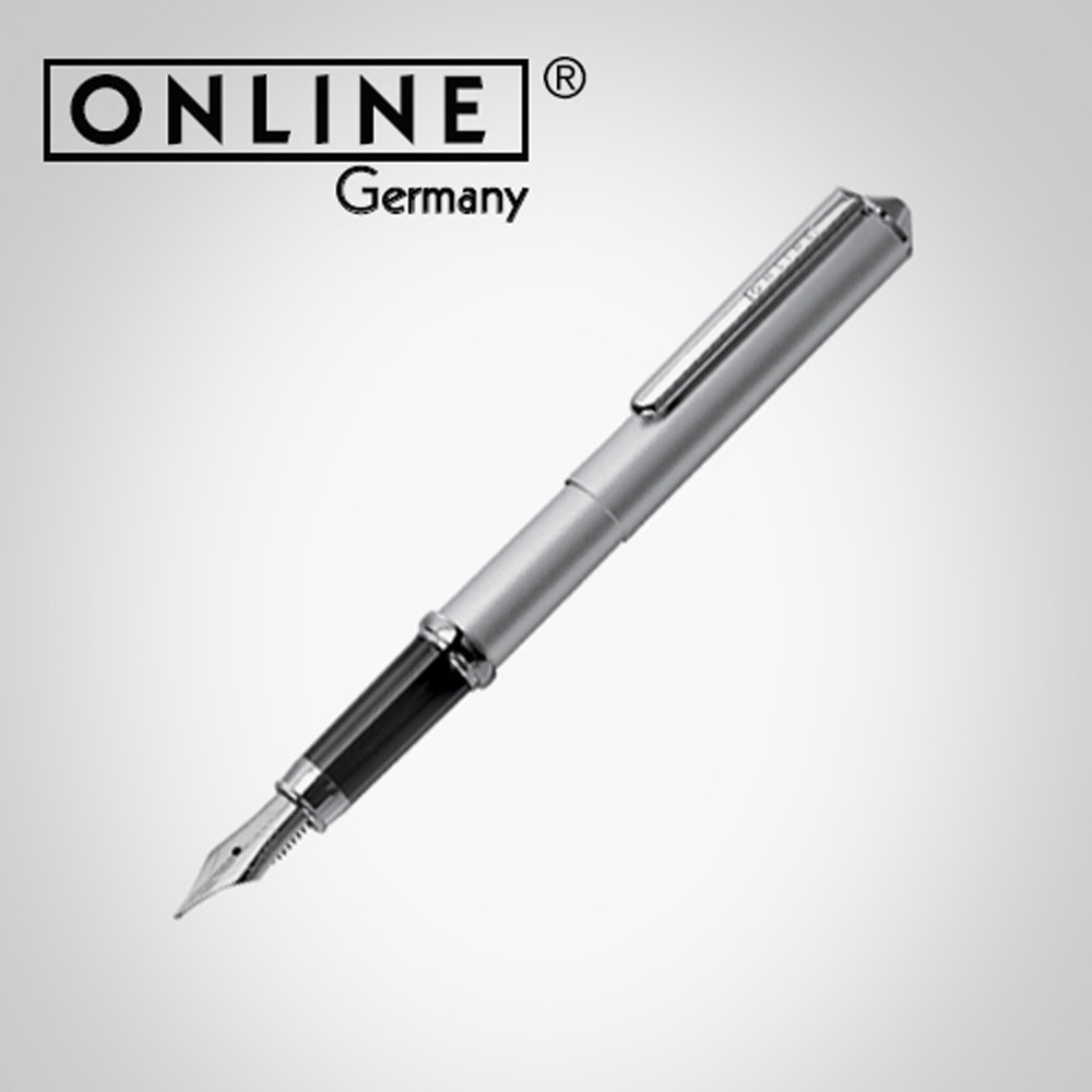 Piccolo Filling Classic Silver Moon Fountain Pen M - Special Price
