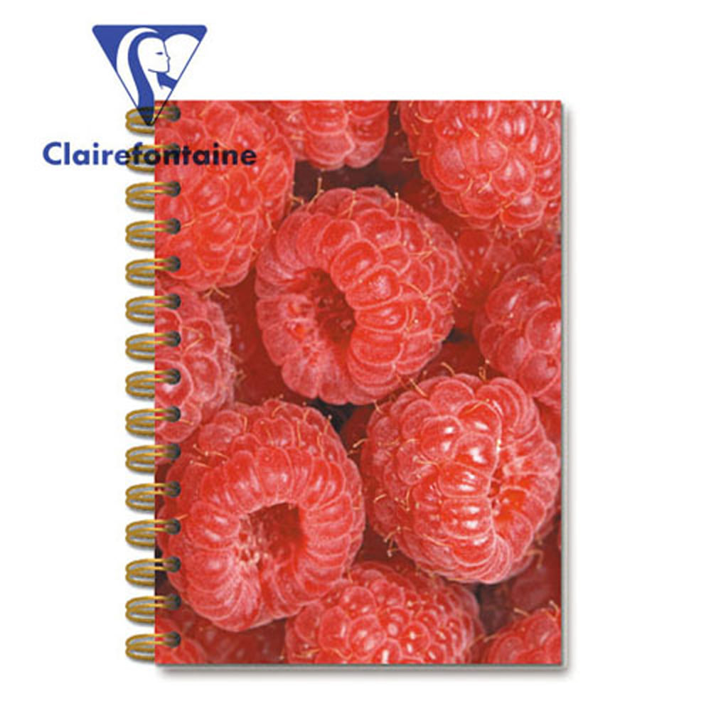 Clairefontaine 3D Spring Notebook Strawberry (L) A4 75196 Hologram Notebook