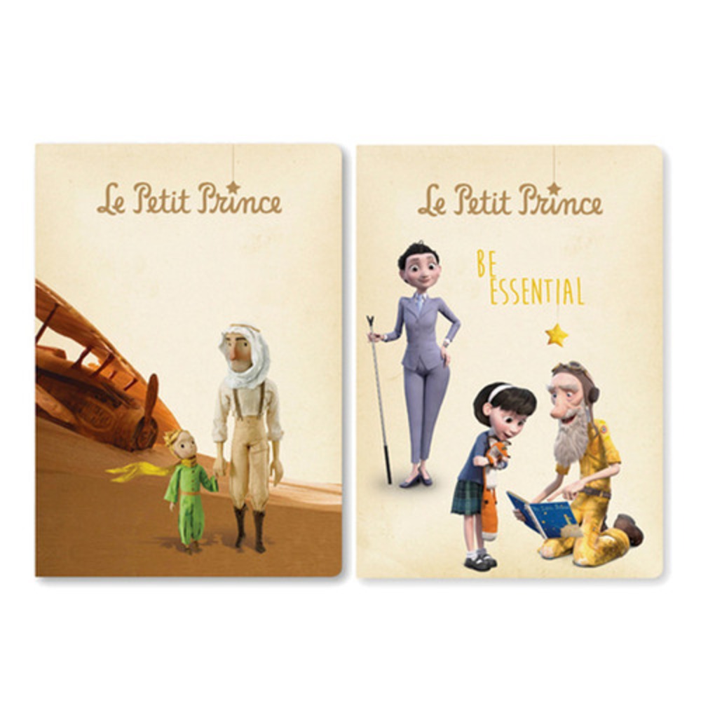 Clairefontaine The Little Prince Stapled Lined Notebook A4