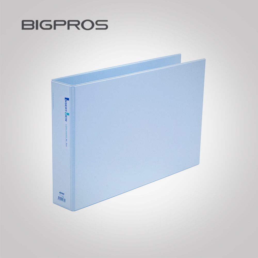 Big Pros D846 A3 7cm 3-Hole PVC Insert-View D-Ring File