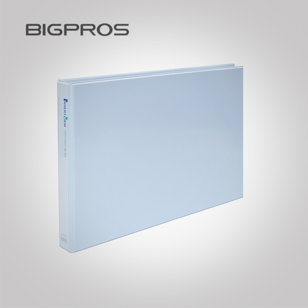 Big Frost D843 A4 3cm 3-Hole PVC Insert View D-Ring File