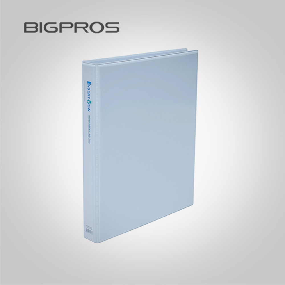 Big Pros D642 A4 2cm 3-Hole PVC Insert-View D-Ring File