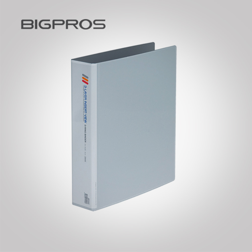 Big Prose D945 A4 5cm 3-Hole 3-Layer Insert-View D-Ring File