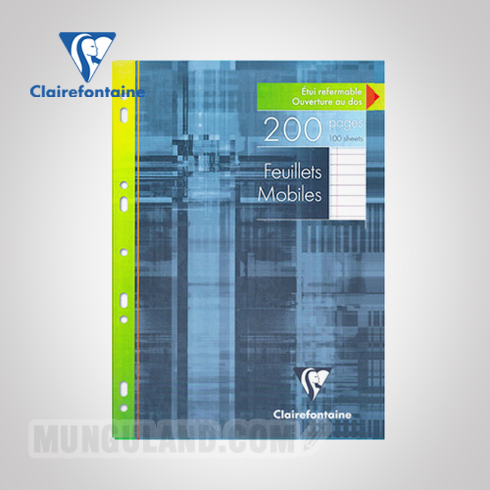 Clairefontaine Ring Binder Ruled Notebook 1756 / 210x297