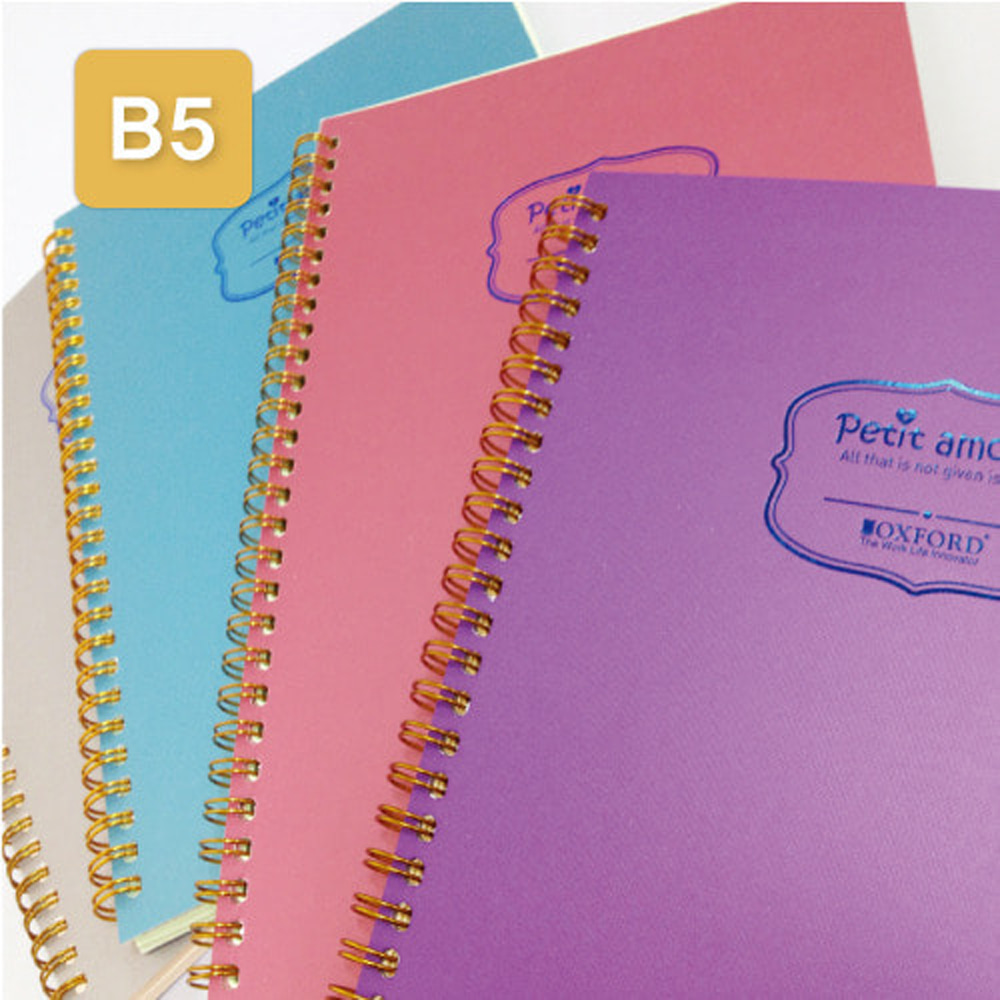 Oxford 3500 Petit Amour B5 Left-Bound Notebook 80 Pages