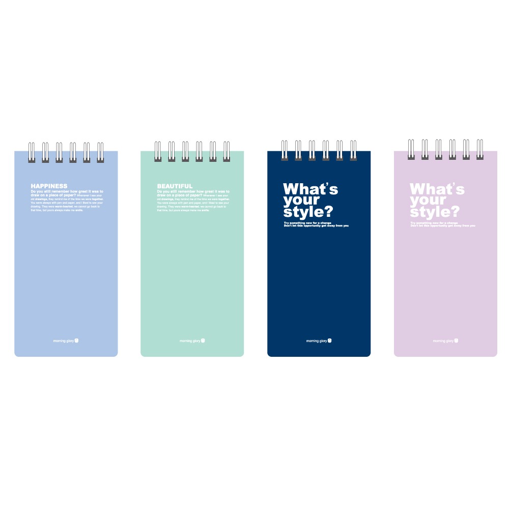 Morning Glory 2500 Reporter's Notebook (Antibacterial)