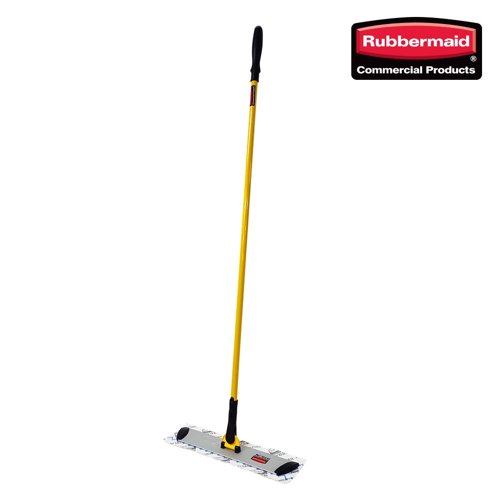 Rubbermaid HYGEN Disposable Microfiber Mop Set (Mop Pad + Frame + Handle)