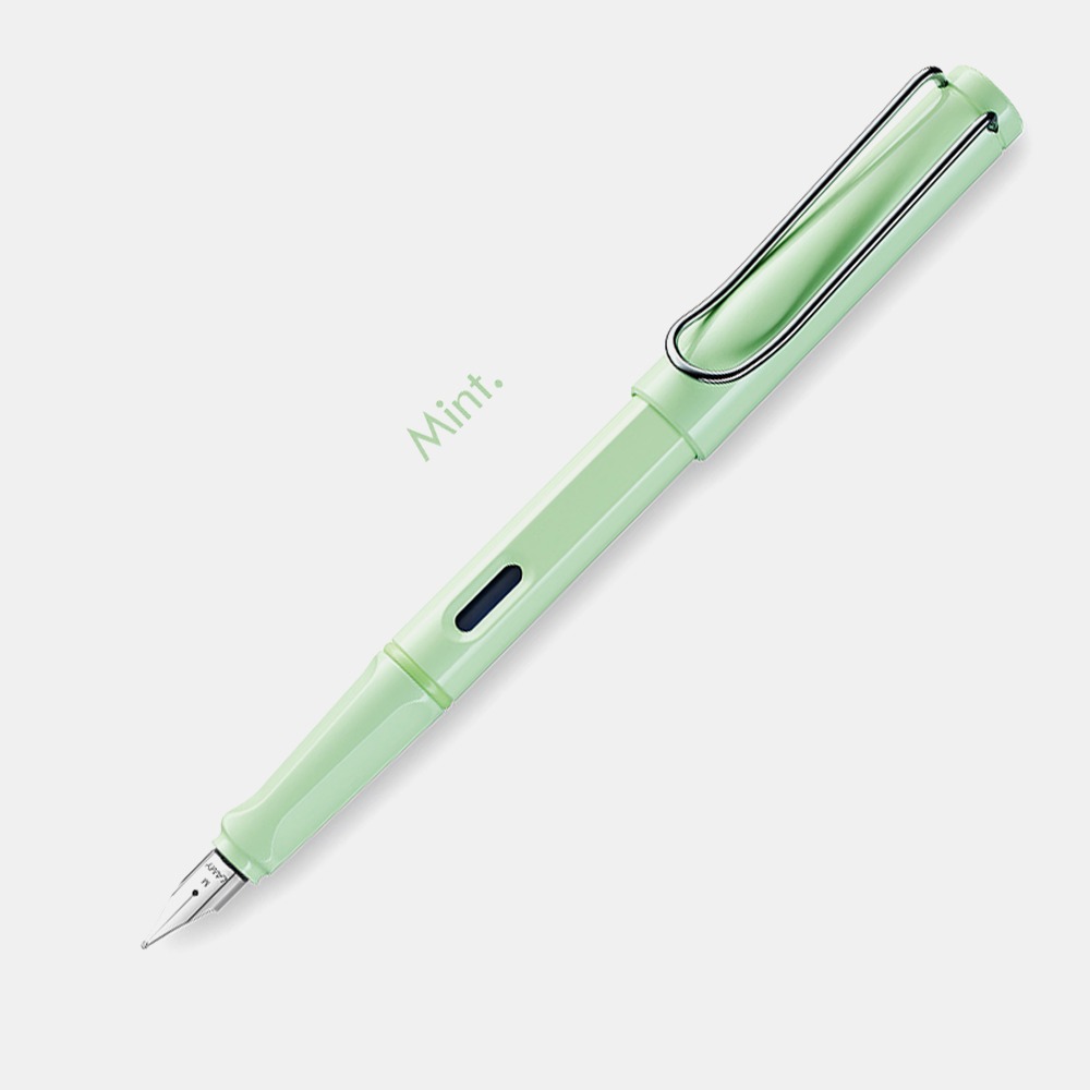 Lamy Safari Fountain Pen Mint Limited Edition LM036 EF