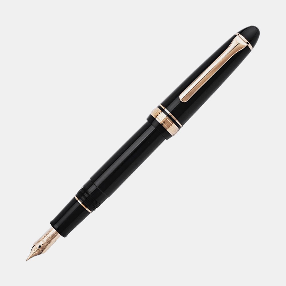 Sailor Profit Casual Black Gold Trim Fountain Pen