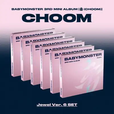 BABYMONSTER 3rd MINI ALBUM [춤 (CHOOM)] Jewel Ver. (6種 SET)