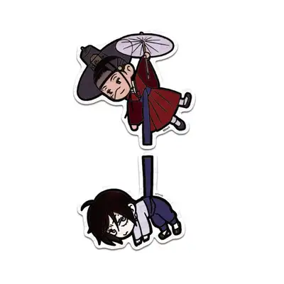 [刀と花] 刀と花 推し大型ジグソーステッカー No.1 ぶらんぶらんセット