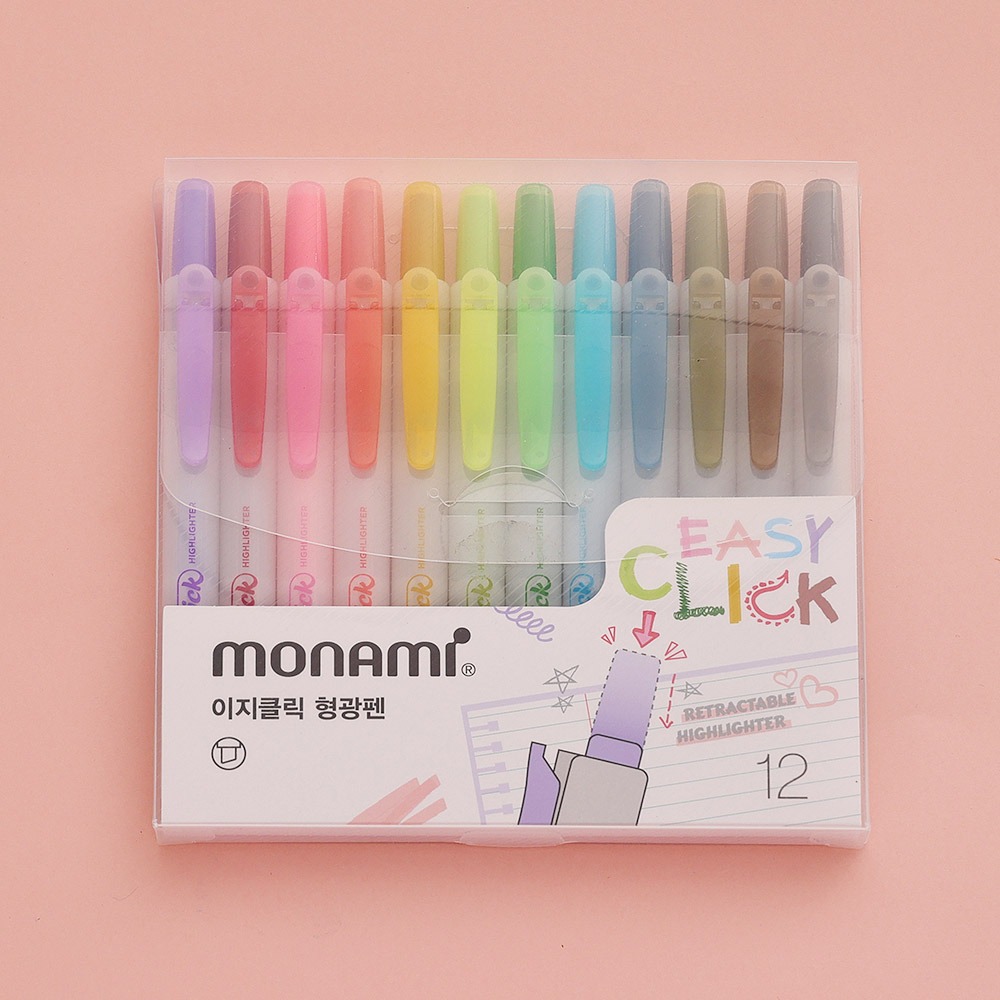 Monami EasyClick Highlighter Set