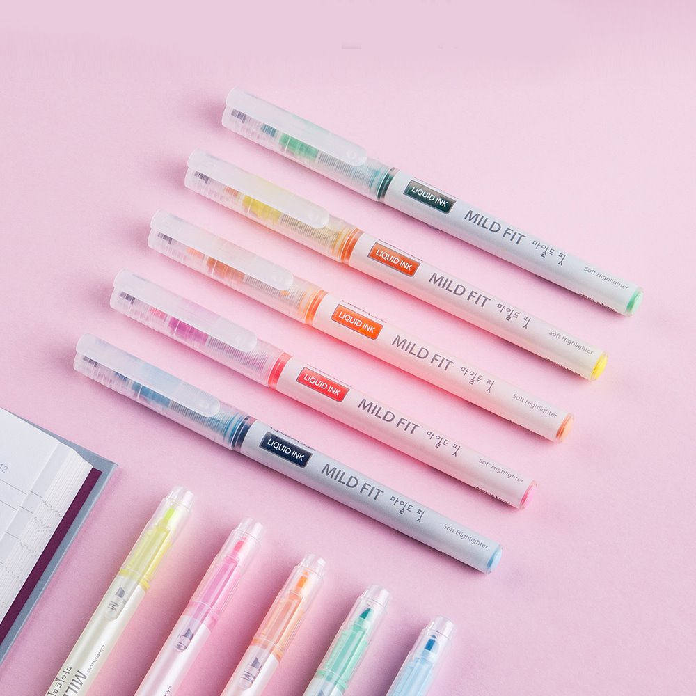 LINE PLUS Mild Fit Liquid Highlighter 5-Color Set