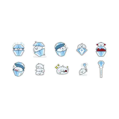 [TEUYA] TREASURE ステッカーパック