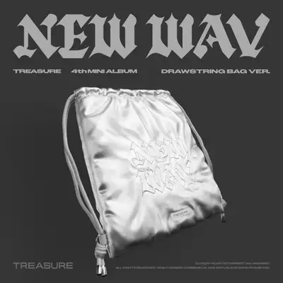 TREASURE 4th MINI ALBUM [NEW WAV] DRAWSTRING BAG VER. (Limited Edition)