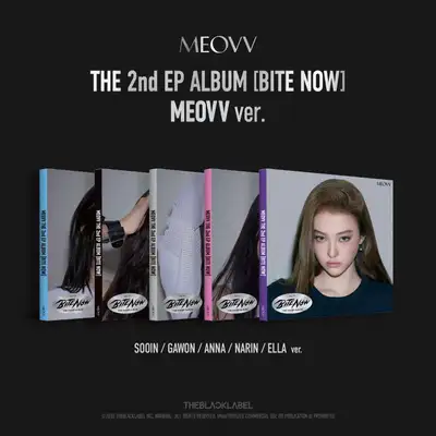 MEOVV THE 2nd EP ALBUM [BITE NOW] MEOVV ver. (5種中ランダム1種)