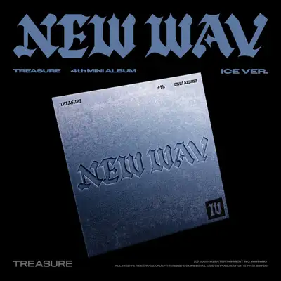 TREASURE 4th MINI ALBUM [NEW WAV] ICE VER.