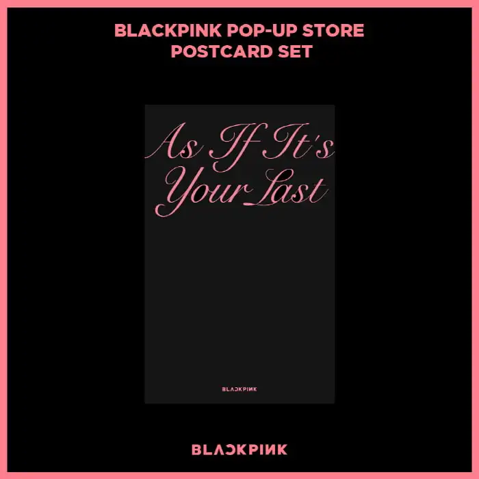 BLACKPINK POP-UP STORE ポストカードセット