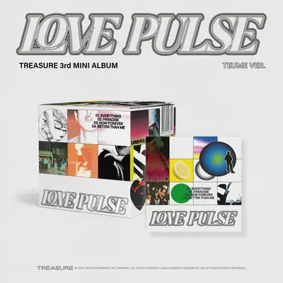 TREASURE 3rd MINI ALBUM [LOVE PULSE] TEUME VER.