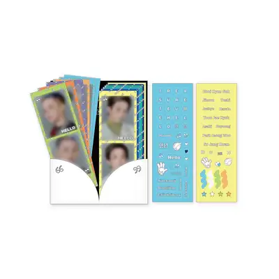 [HELLO] TREASURE 2カット フォト + ステッカー セット
