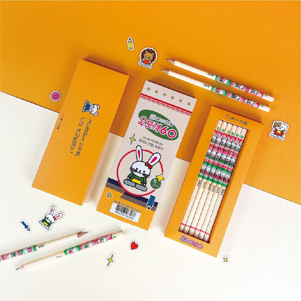 Dong-A Pencil Oktokki 60 - Set of 6