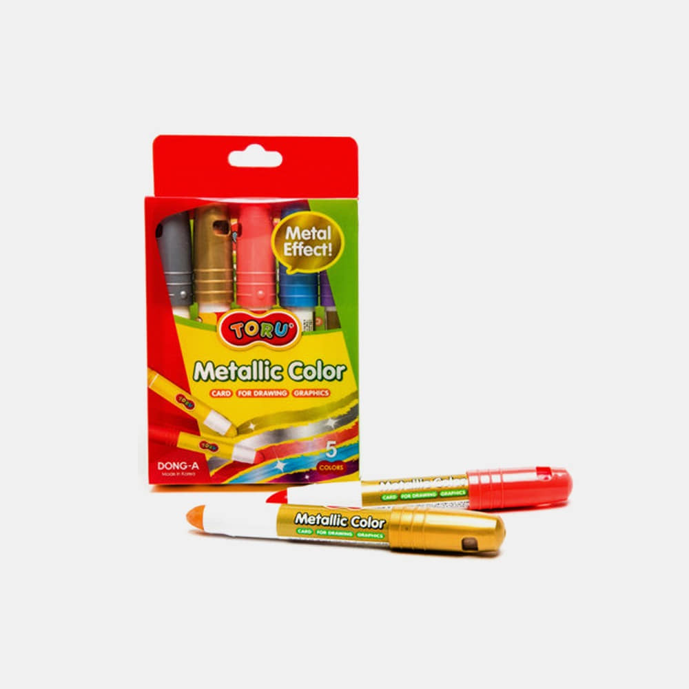 Dong-A Toru Metallic Color Crayon
