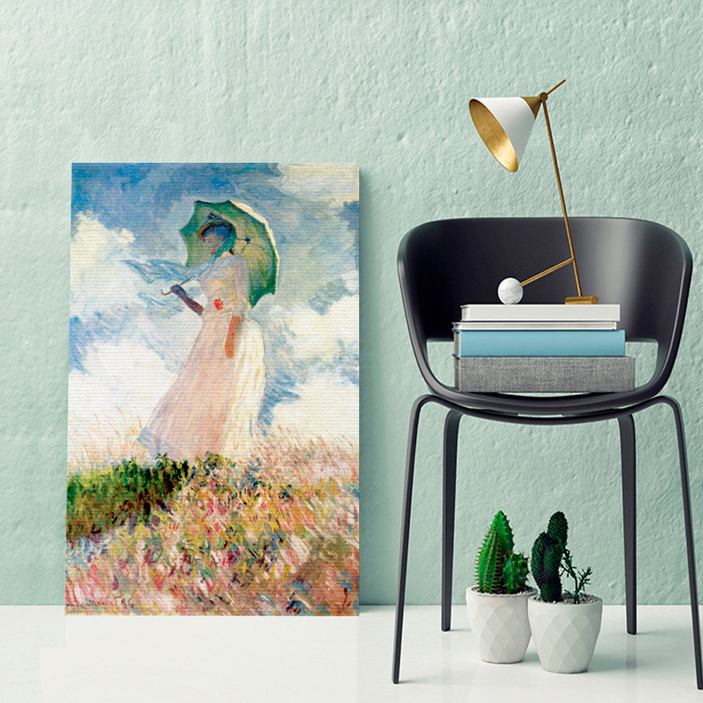 Modern Factory Claude Monet Masterpiece Art Interior Canvas Frame 23 Types