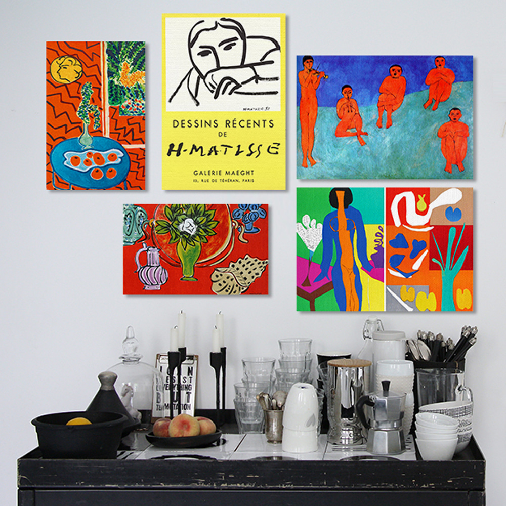 Modern Factory Henri Matisse Masterpiece Art Interior Canvas Frame 80 Designs