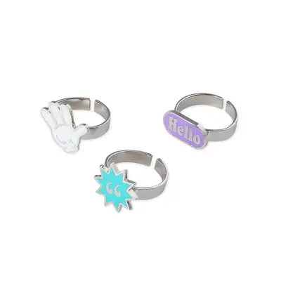 [HELLO] TREASURE ARTWORK RING SET