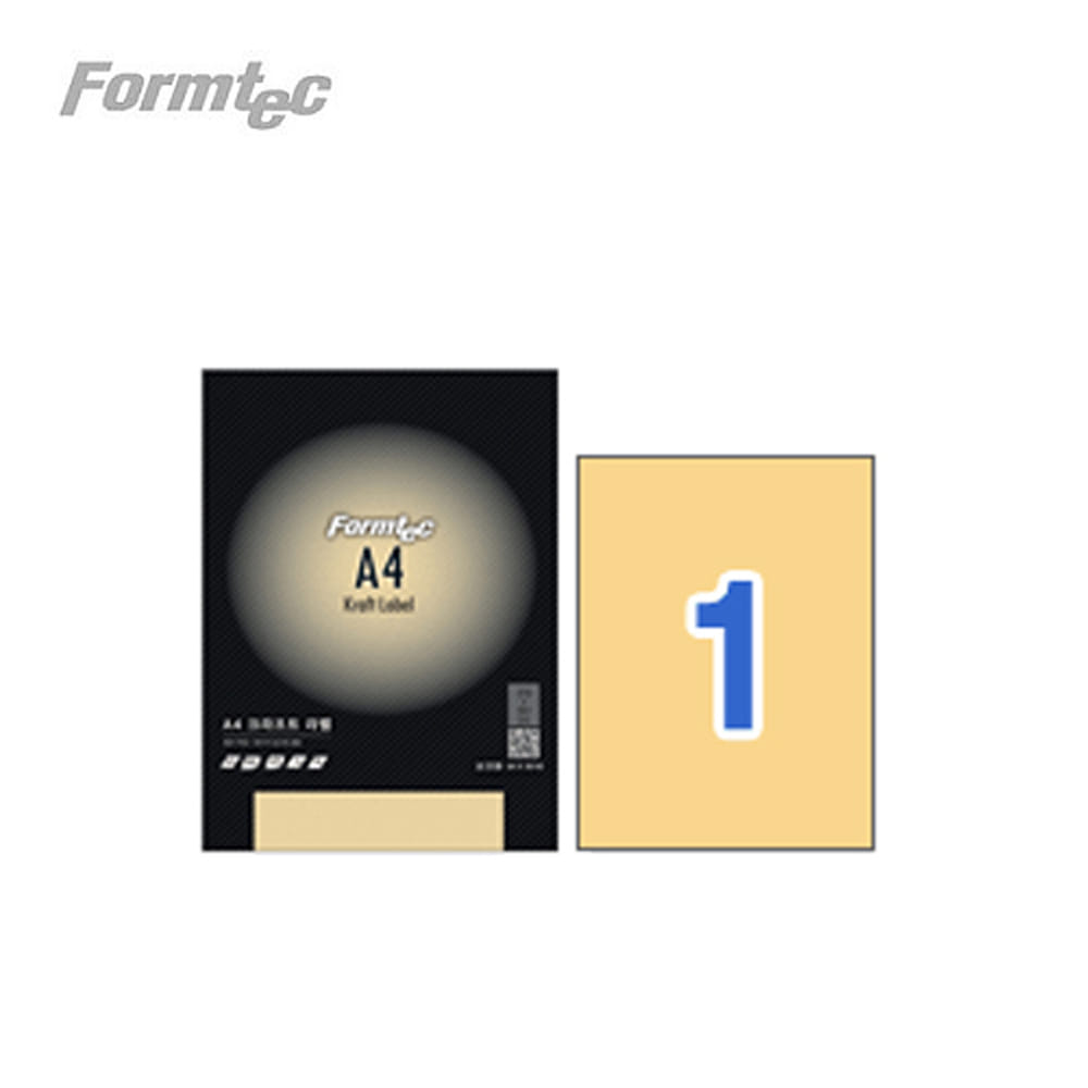 Fomtec Kraft Label LK-3130 (10 Sheets)