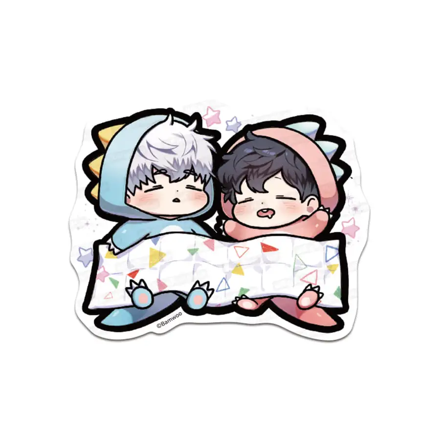 [Winter Passes, Cherry Blossoms] Gyeoji Cherry Blossom Bias Character Big Piece Sticker No.6 Daily Set — 4