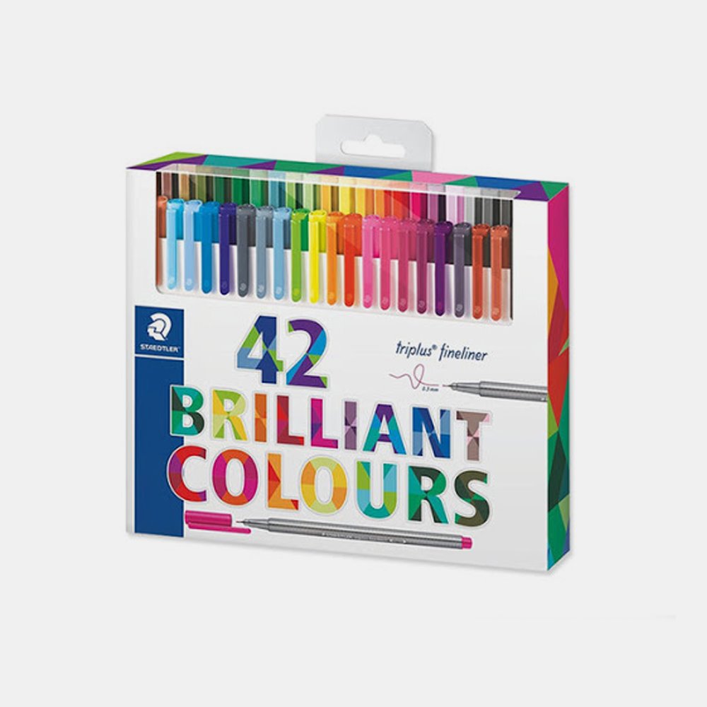 Triplus Fineliner 42 Color Set 334 C42 by Staedtler