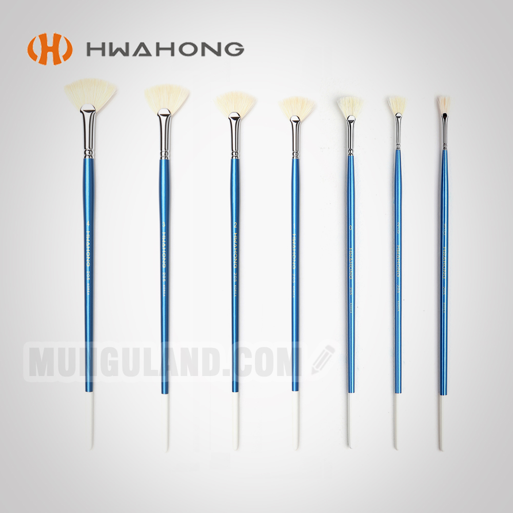Hwahong Fan Brush 205 Single Brush 00~4S