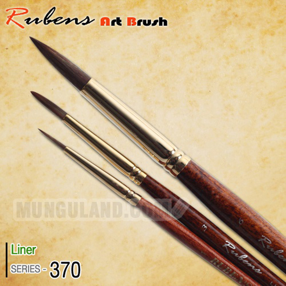 Rubens Ruben's Fine Brush 370 0-6 Size