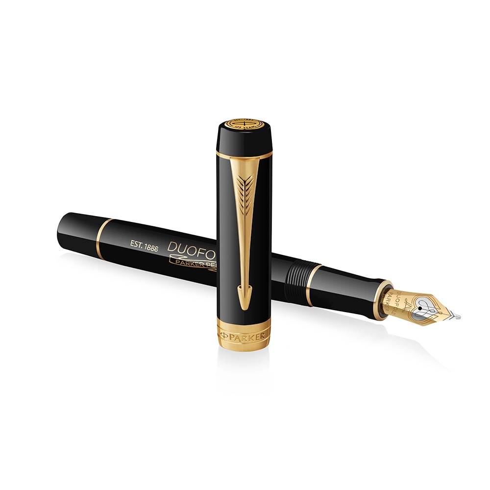 Parker Duofold 135th Anniversary Special Edition Black GT Fountain Pen