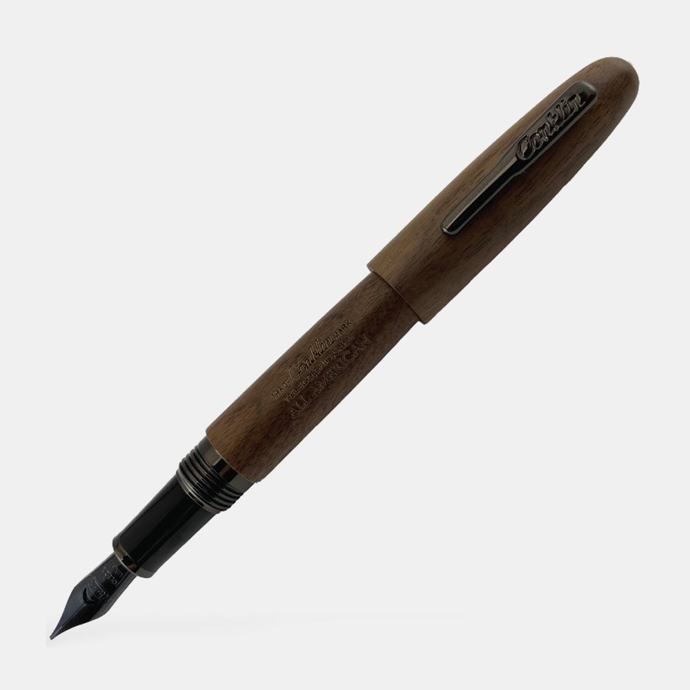 Conklin All American Walnut Wood Gunmetal Limited Edition Fountain Pen
