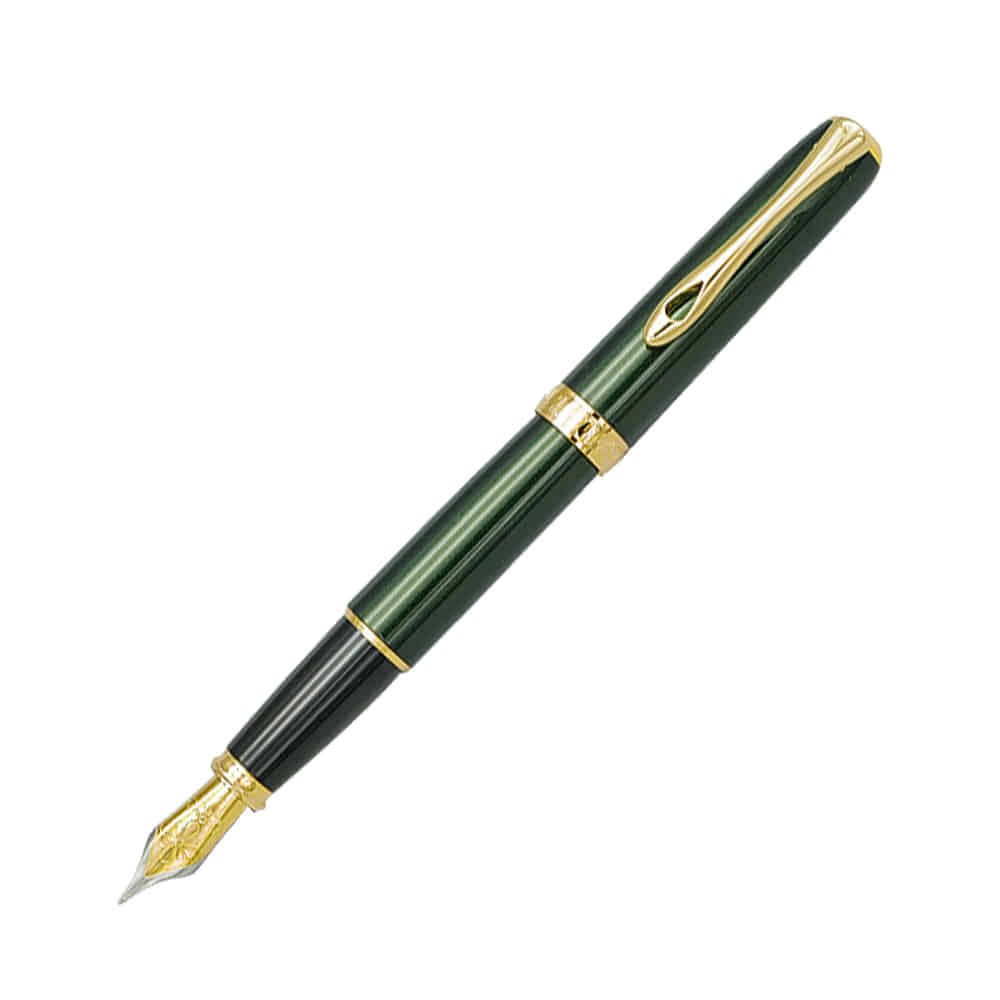 Diplomat Excellence A2 Evergreen Gold-Plated Fountain Pen