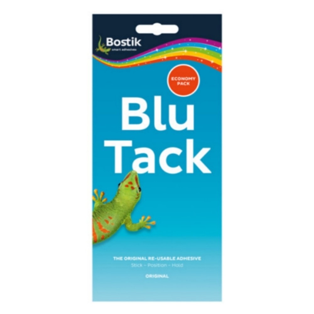 Bostik 8000 Blue Tack Reusable Adhesive 90g Blue L