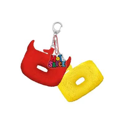 [ホットソース] BABYMONSTER フラッフィーキーリング