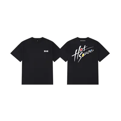 [HOTSAUCE] BABYMONSTER LOGO T-SHIRT_BLACK