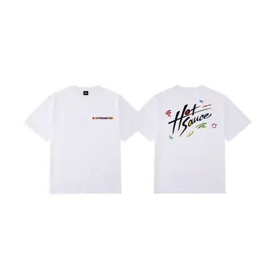 [HOTSAUCE] BABYMONSTER グラフィックTシャツ_ホワイト
